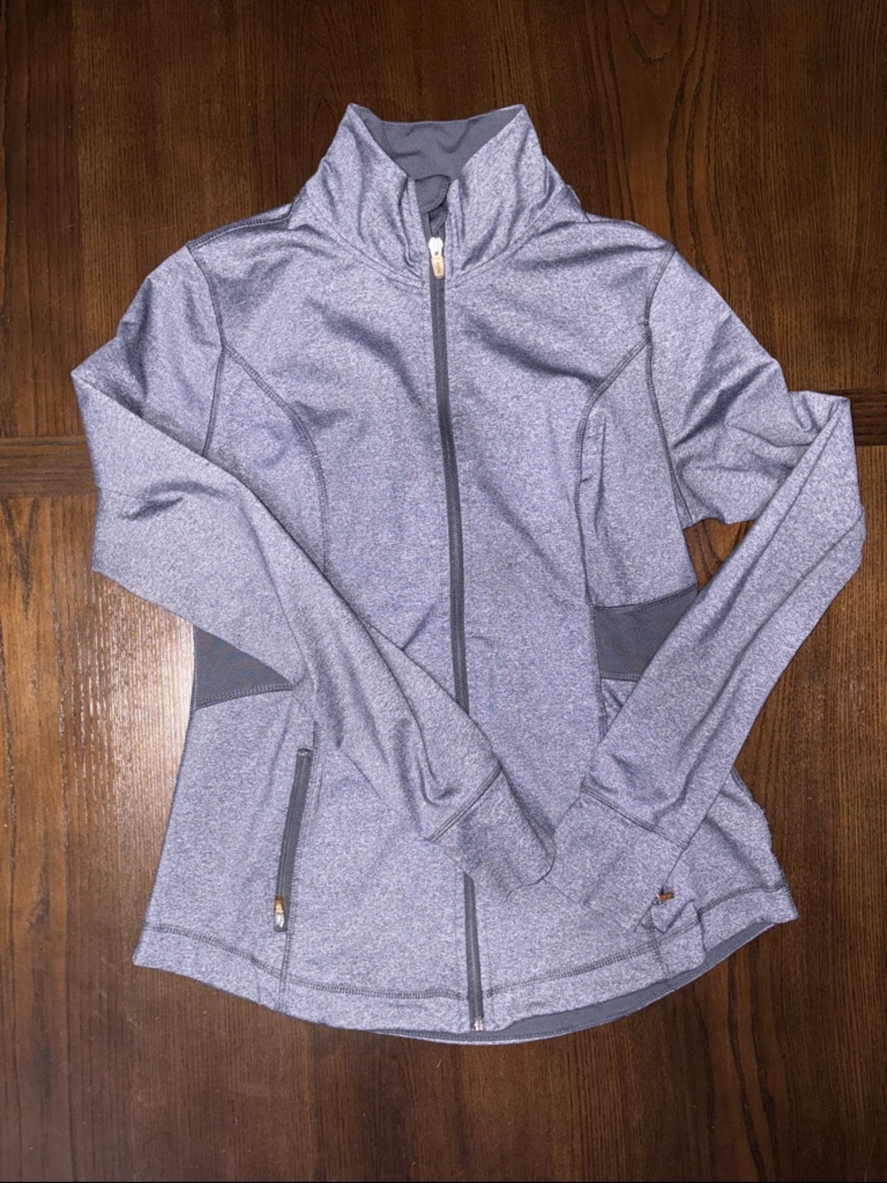 Old Navy Heathered Lavender Full-Zip Bomber Jacket size M